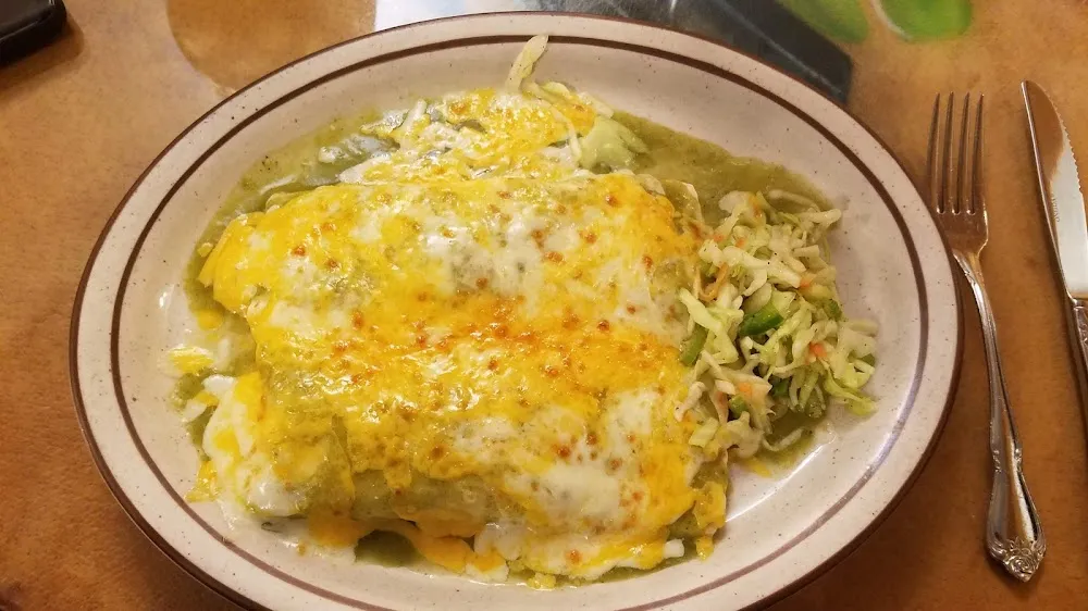 Seafood Enchiladas